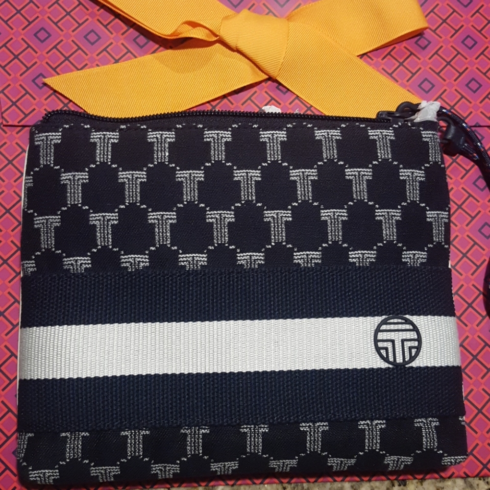 Tory Burch Vintage Sports wristlet NWT